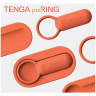 Эрекционное кольцо TENGA PAIRING с вибрацией, коралл TSV-104